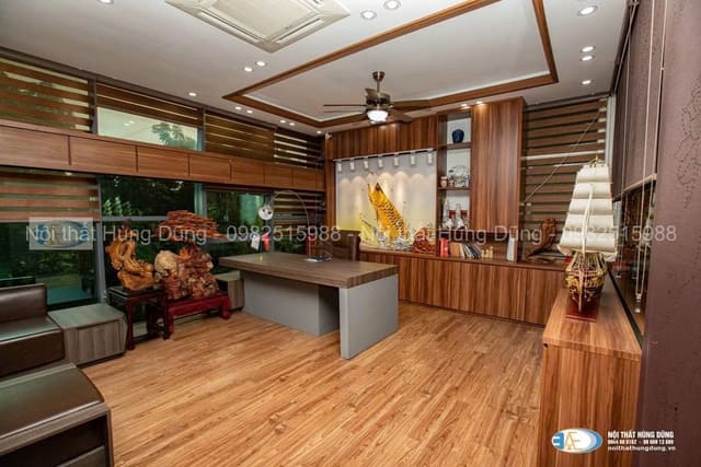 Tổng thể nội thất văn phòng Hanopro sau khi thi công
