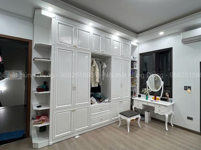 Hệ tủ quần áo phòng ngủ nhà chú Hồng