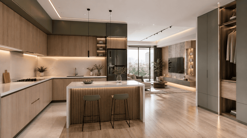 Các bề mặt Melamine, Laminate, Acrylic và Veneer trên gỗ công nghiệp