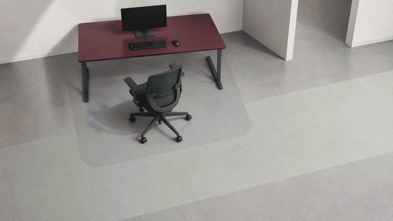 Khoảng cách phía sau ghế bàn làm việc và lối đi