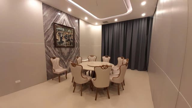 Phòng ăn tiếp khách VIP Nhà máy Miza Hải Dương sang trọng hiện đại