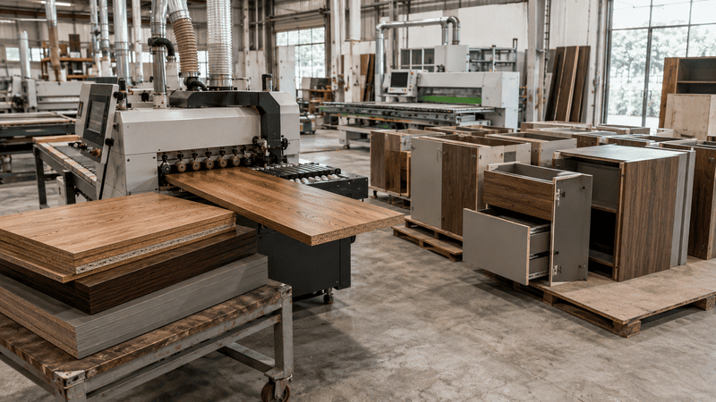 Quy trình thi công nội thất gỗ công nghiệp từ gia công tại xưởng đến hoàn thiện module