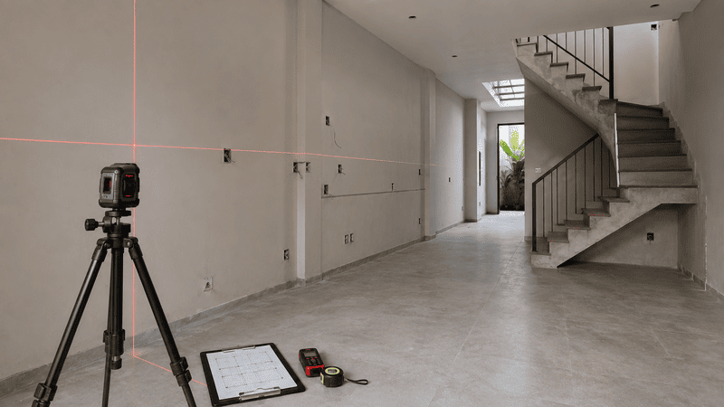 Khảo sát hiện trạng trong quy trình thi công nội thất nhà phố