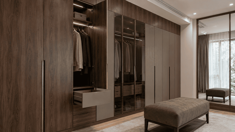 Thi công nội thất gỗ MDF có tốt không qua hệ tủ MDF hoàn thiện thực tế