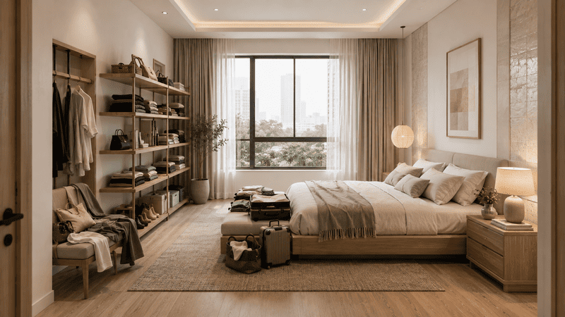 Các vật liệu nội thất cao cấp được ứng dụng trong không gian hiện đại